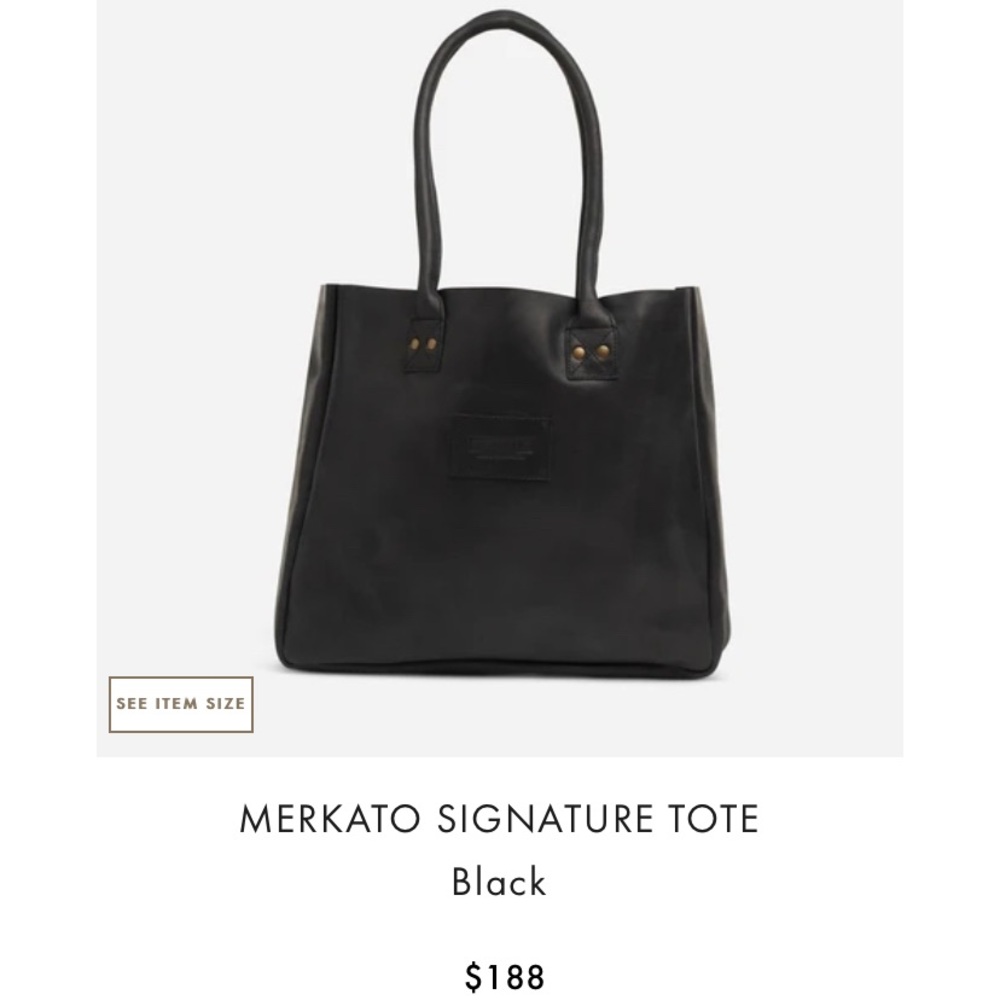 Parker Clay Merkato Leather Tote Bag